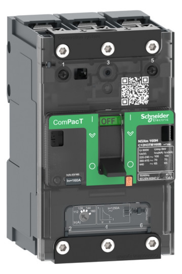 1St. Schneider Electric C11E3TM025B Kompaktleistungsschalter ComPacT NSXm 25 A mit TM25D 3P 16kA/415V Sammelschiene