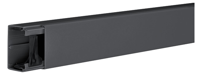 2m Hager LF4006009011 Kabelkanal aus PVC LF 40x60mm graphitschwarz