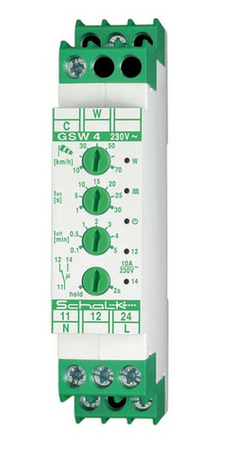 1St. Schalk GSW409 Grenzwertschalter für Wind 230V AC, 1 Wechsler 10A GSW 4