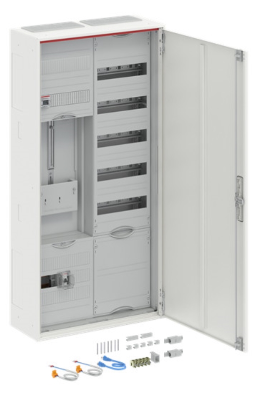 1St. Striebel & John DA27QB Komplettschrank, AP Dreipunkt, A27 1Z1V5A2 verkehrsweiß 2CPX054278R9999