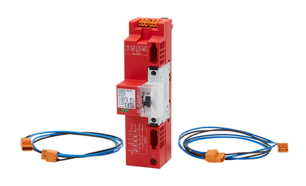 1St. F-Tronic SPVGÜSB10 Spannungsversorgung SPVGÜSB10, ÜSS mit LS-Schalter B10A 1pol., 25kA, Kabel RfZ und APZ 7111008