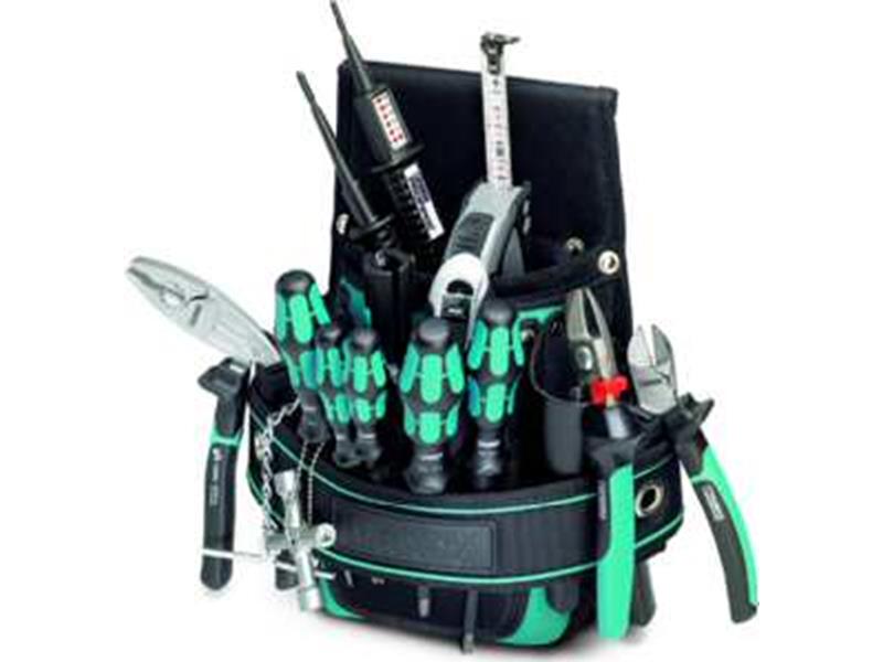 1St. Phoenix TOOL-BELTPOUCH Werkzeug-Gürteltasche bestückt mit: Kabelschneider Seitenschneider Abisolierwerkzeug