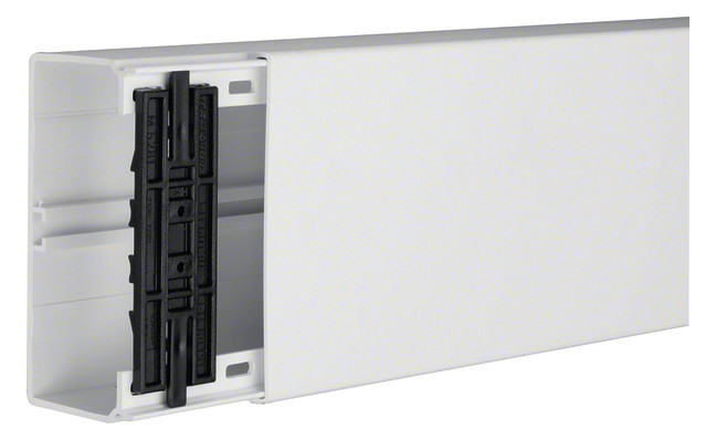 2m Hager FB6013009016 Leitungsführungskanal PVC FB 60x130mm verkehrsweiß 2m Hager FB6013009016 Leitungsführungskanal PVC FB 60x130mm verkehrsweiß