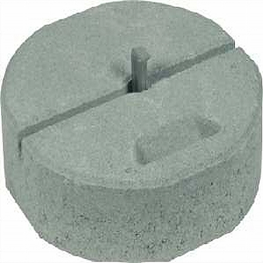 1St. Dehn 102010 Betonsockel C45/55 17kg m. Keiltechnik D 337mm H 90mm f. Fangstange D 16mm-SET- BES 17KG KT16 D337 SET