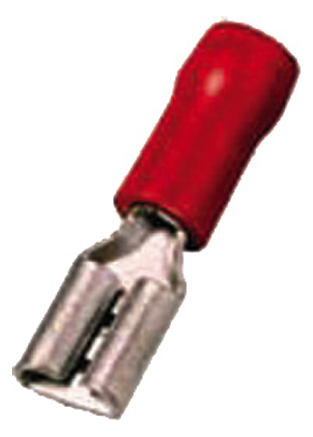 100St. Intercable ICIQ128FH Isolierte Flachsteckhülse 0,5-1qmm