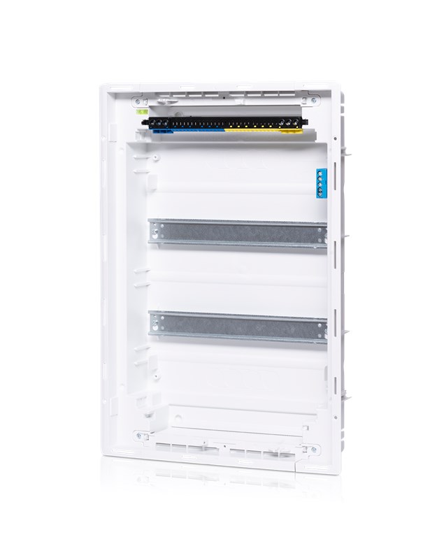 1St. F-Tronic JUMBO24+4 HW/UP Kleinverteiler Jumbo 2-reihig 24+4 Module Steckklemme inkl. Tür 7250017 1St. F-Tronic JUMBO24+4 HW/UP Kleinverteiler Jumbo 2-reihig 24+4 Module Steckklemme inkl. Tür 7250017