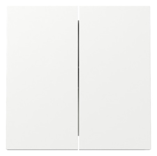 1St. Gira 329570 Wippe 2-fach Flächenschalter Reinweiß