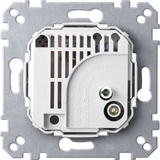 1St. Merten 536400 Raumtemperaturregler-Einsatz mit Wechselkontakt, AC 230 V, 5(2) A