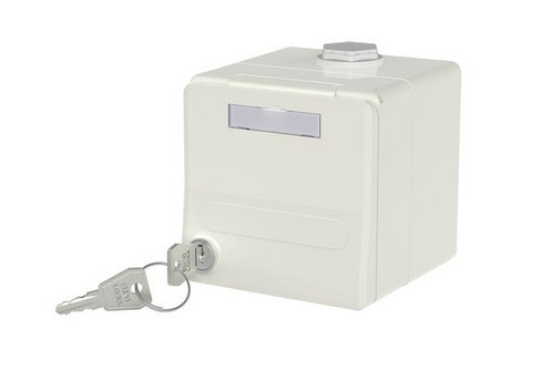 1St. Metz Connect 1309470002KI IP44 AP-Gehäuse Keystone rw