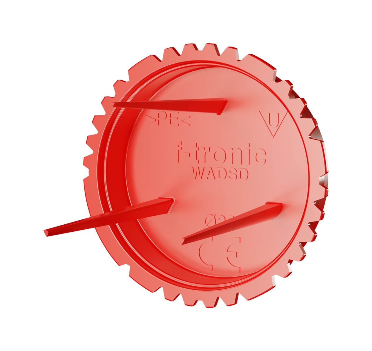 25St. F-Tronic WADSD Signaldeckel WADSD Ø 32mm, für UP Wandauslassdose UWAD 7390144