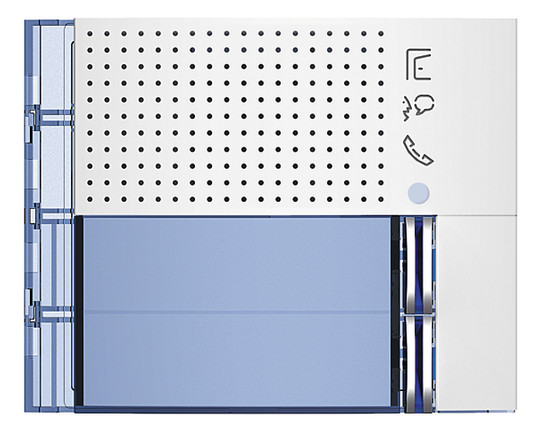 1St. SEKO Bticino 351122 Frontblende Lautsprecher LED 2Rt Allwhit