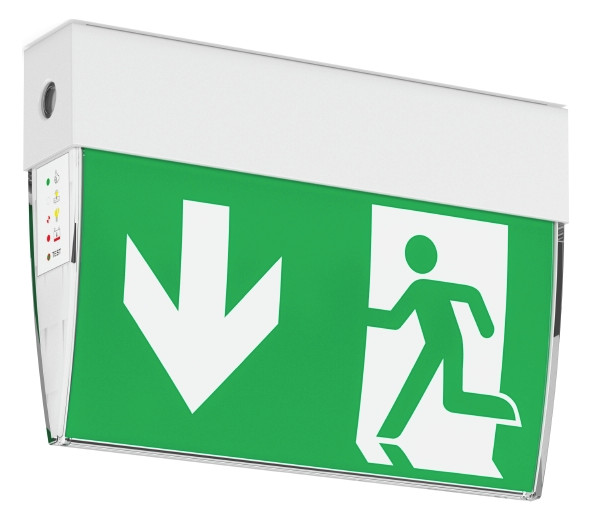 1St. RZB 672400.002 Exeo D, 740, Weiss Decken- und Wandleucht