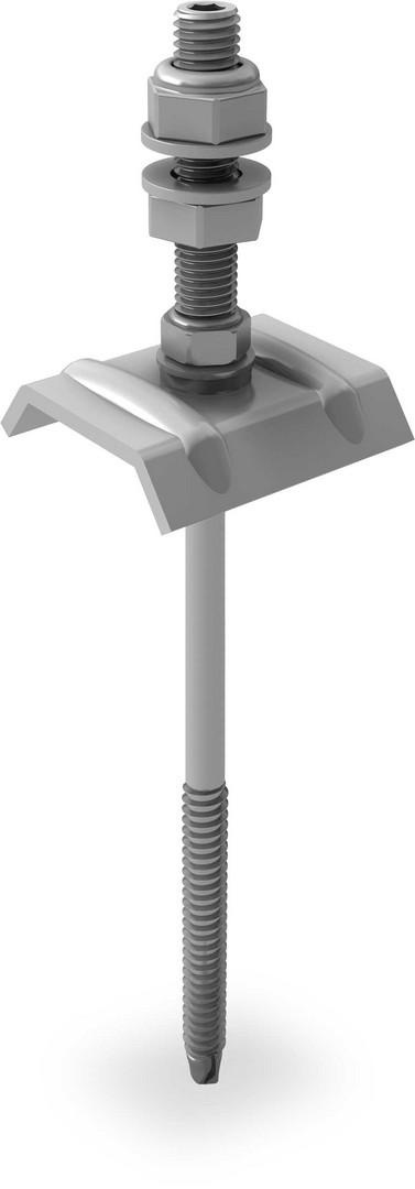 25St. K2 Systems 2003020 Solarbefestiger 8x155/50 Stahl