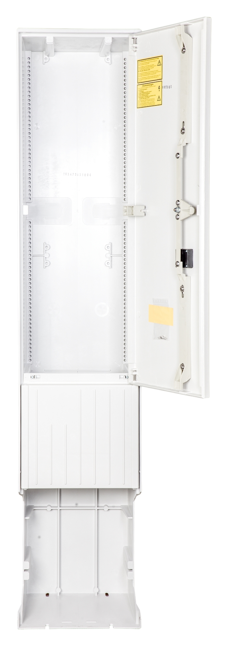 1St. F-Tronic ZSA171 Leersäule ZSA171, 1-feldrig, H=1710mm, mit Montageplatte 7160218