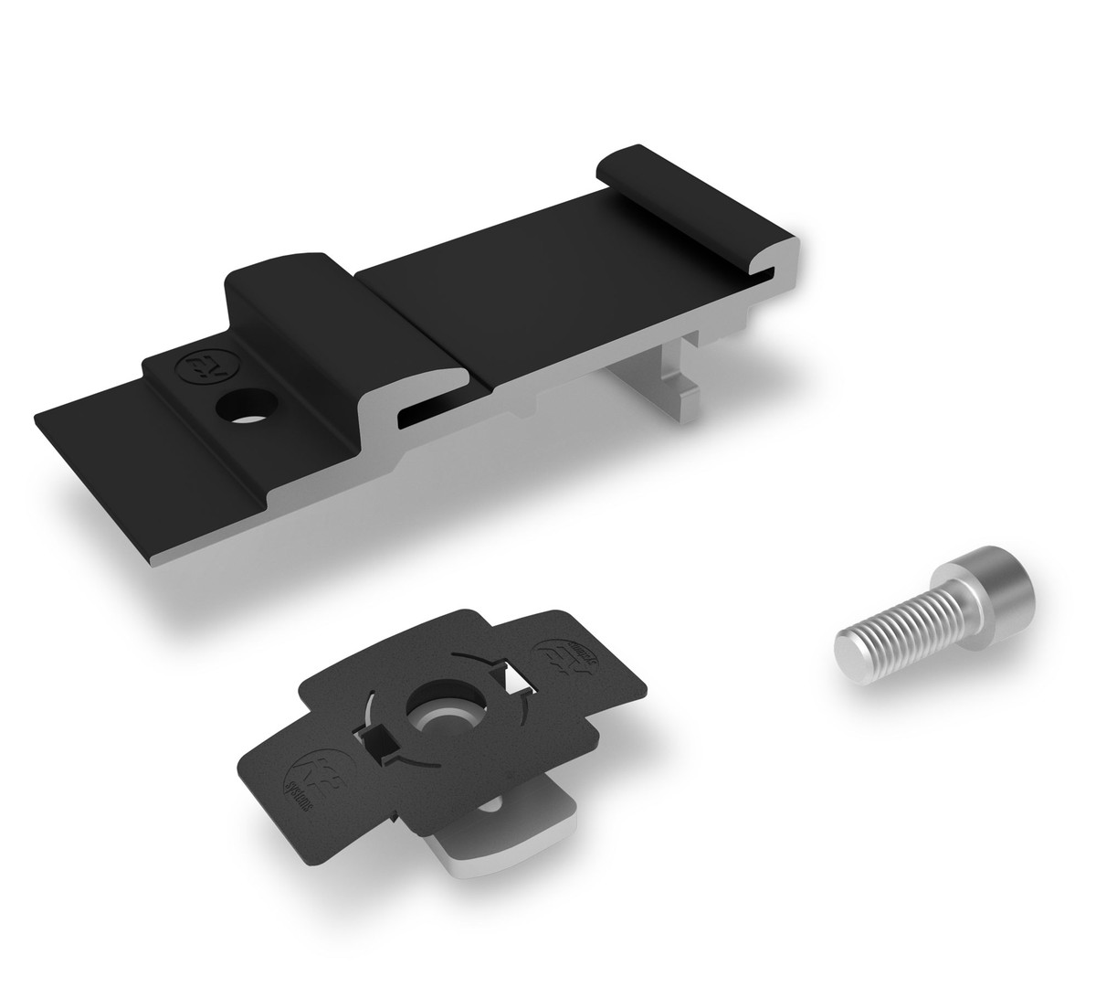 1St. K2 Systems 2004813 InsertionRail 2.0 CrossConn.-T-Set Black