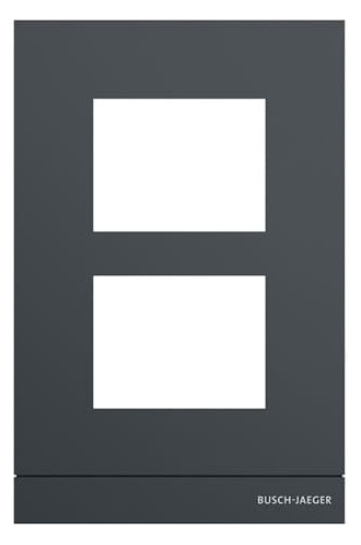 1St. Busch-Jaeger 41392CF-B-03 Frontplatte Audio, 1/2, anthrazit anthrazit 2TMA220160B1001