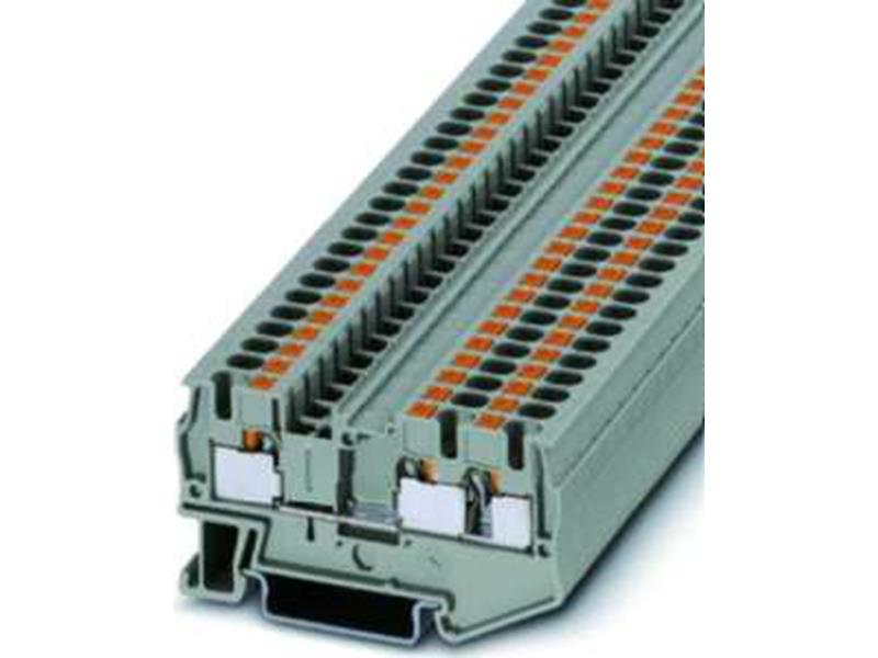 10St. Phoenix PT 4-TWIN Durchgangsklemme 800 V 32 A Push-in-Anschluss Anzahl der Anschlüsse: 3 0,2 mm² - 6 mm² A