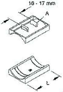 10St. Niedax GW46 Gegenwannen 46mm
