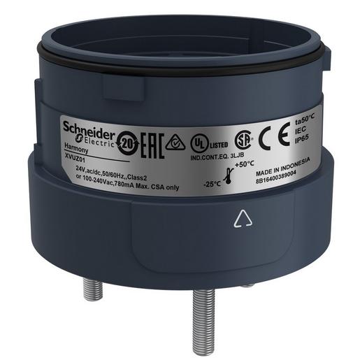 1St. Schneider Electric XVUZ01 Montagesockel 3x M4 Ø40mm schwarz