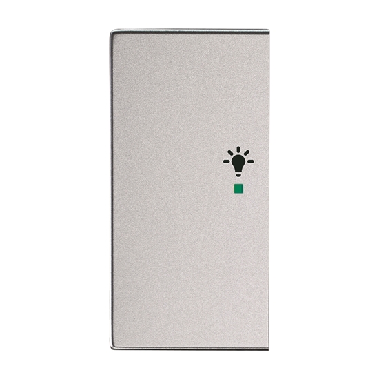 1St. Busch-Jaeger 6231-21-83 Wippe, 2-fach links, mit Symbol Licht Busch-free@home alusilber