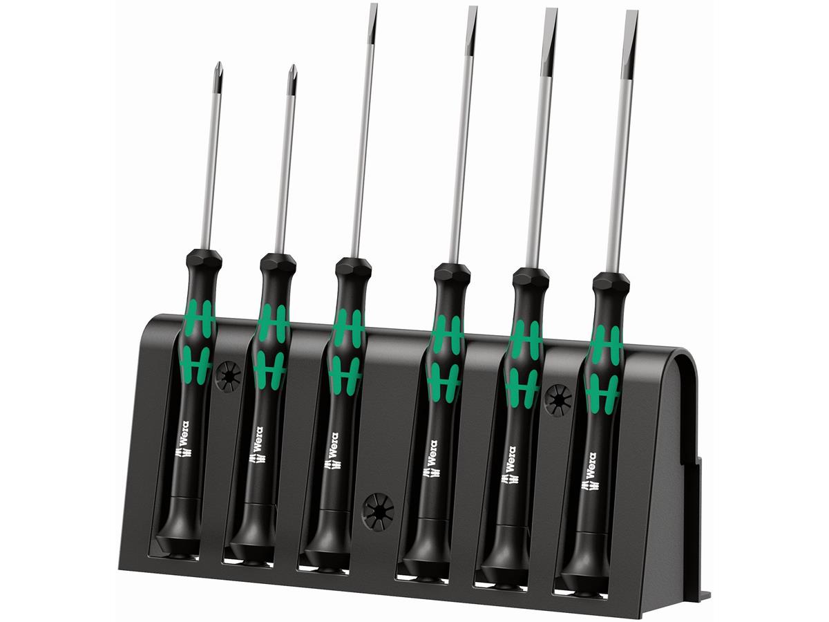 1St. Wera 05118150001 Elektroniker-Schraubendrehersatz, 6-tlg. 2035/6 A Satz 6-tlg.