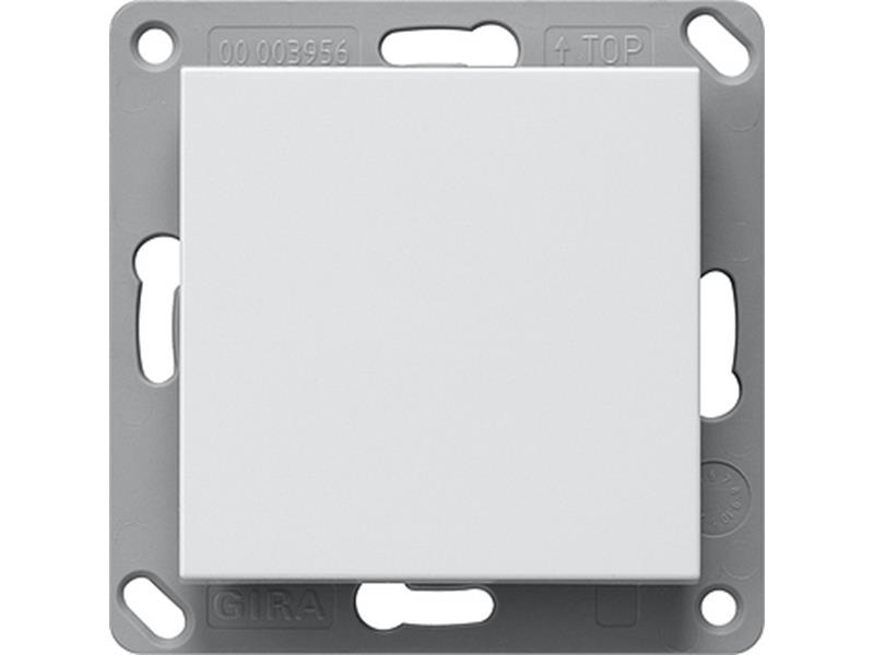 1St. Gira 242127 Funk Wandsender EnOcean 1fach System 55 Reinweiß matt