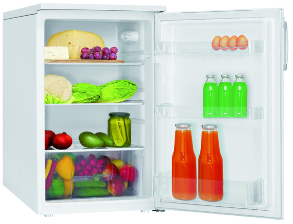 1St. Amica VKS 361 005 W Vollraum-Kühlschrank, 85 cm Höhe