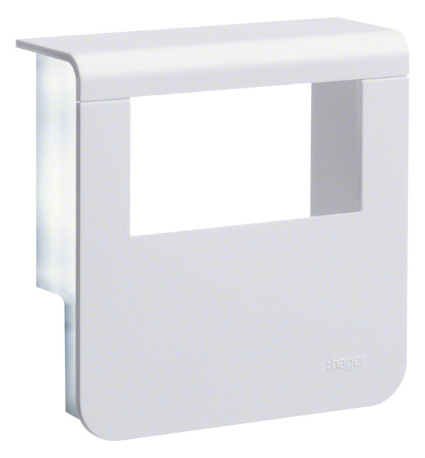1St. Hager SL200809329016 Geräteträger-Oberteil SL 20x80 vweiß