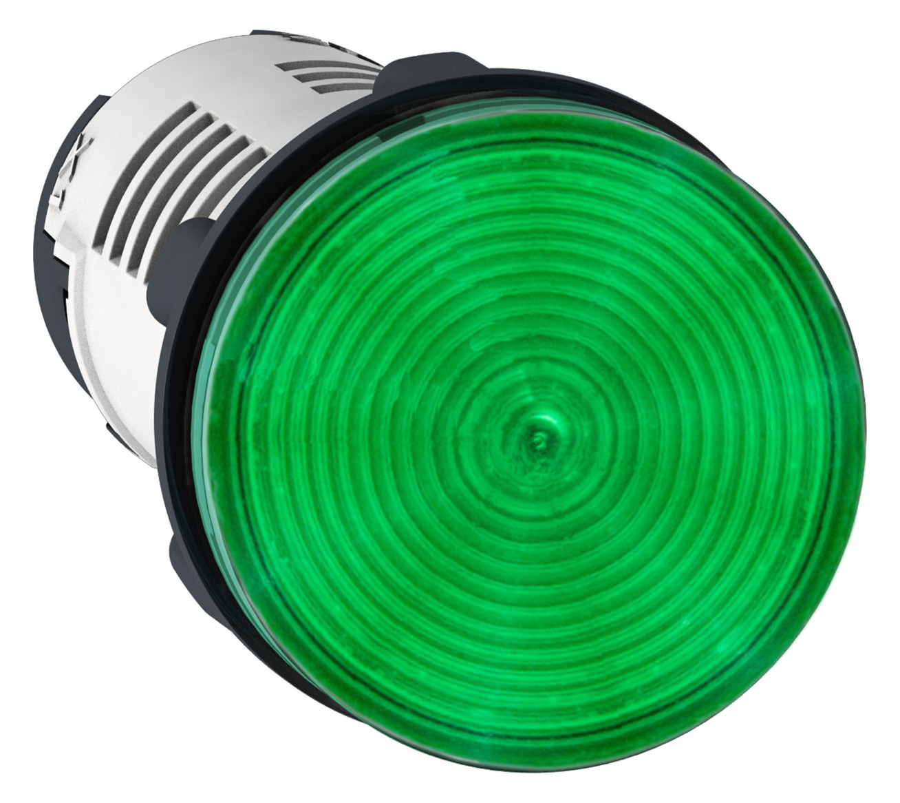 10St. Schneider Electric XB7EV03BP Leuchtmelder, Harmony XB7, Monoblock, Kunststoff, Ø22mm, grün, integrierte LED, 24V A