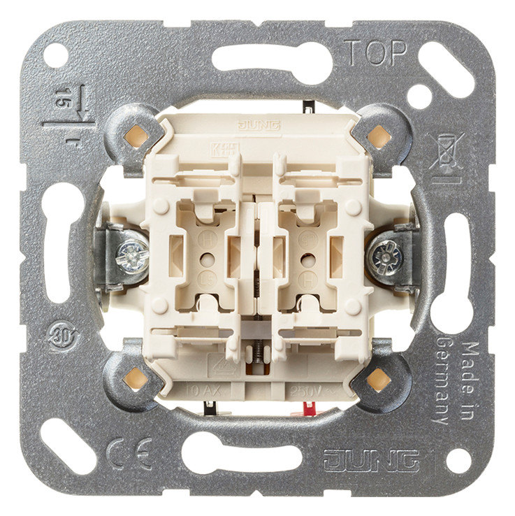 1St. Jung 539VU Jalousie-Wipptaster Tasterr 1-pol. 539 VU 1St. Jung 539VU Jalousie-Wipptaster Tasterr 1-pol. 539 VU