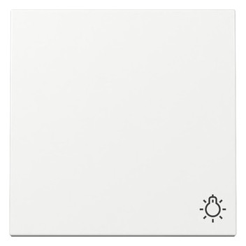 1St. Gira 328503 Wippe Symbol Licht System 55 reinweiß glänzend