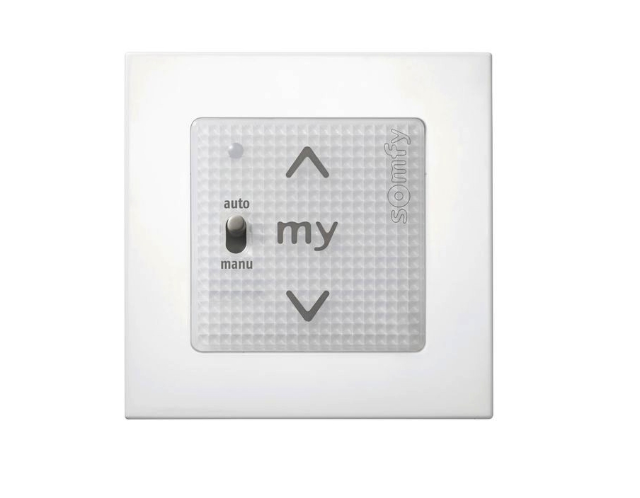 1St. Somfy 1811404 Smoove Uno A/M io Pure ohne Rahmen