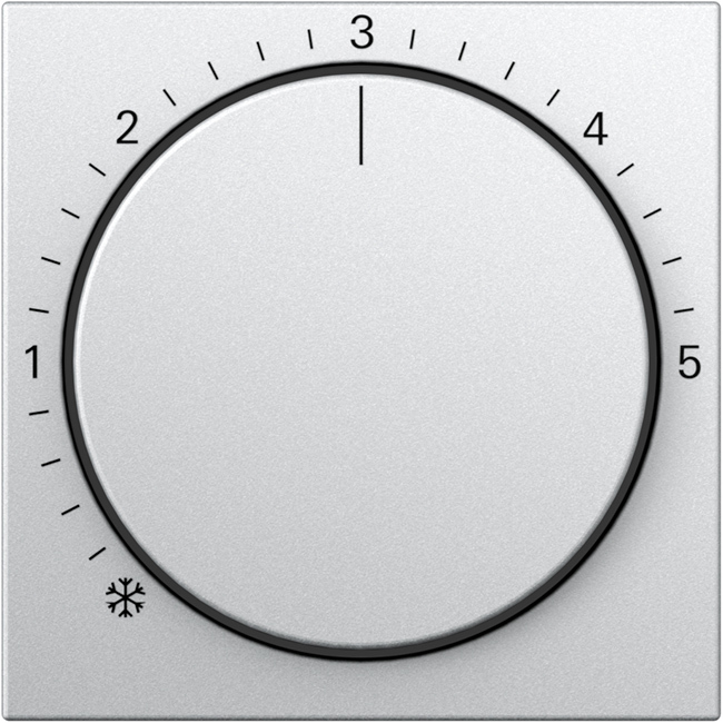 1St. Gira 270626 Abdeckung RTR System 55 aluminium