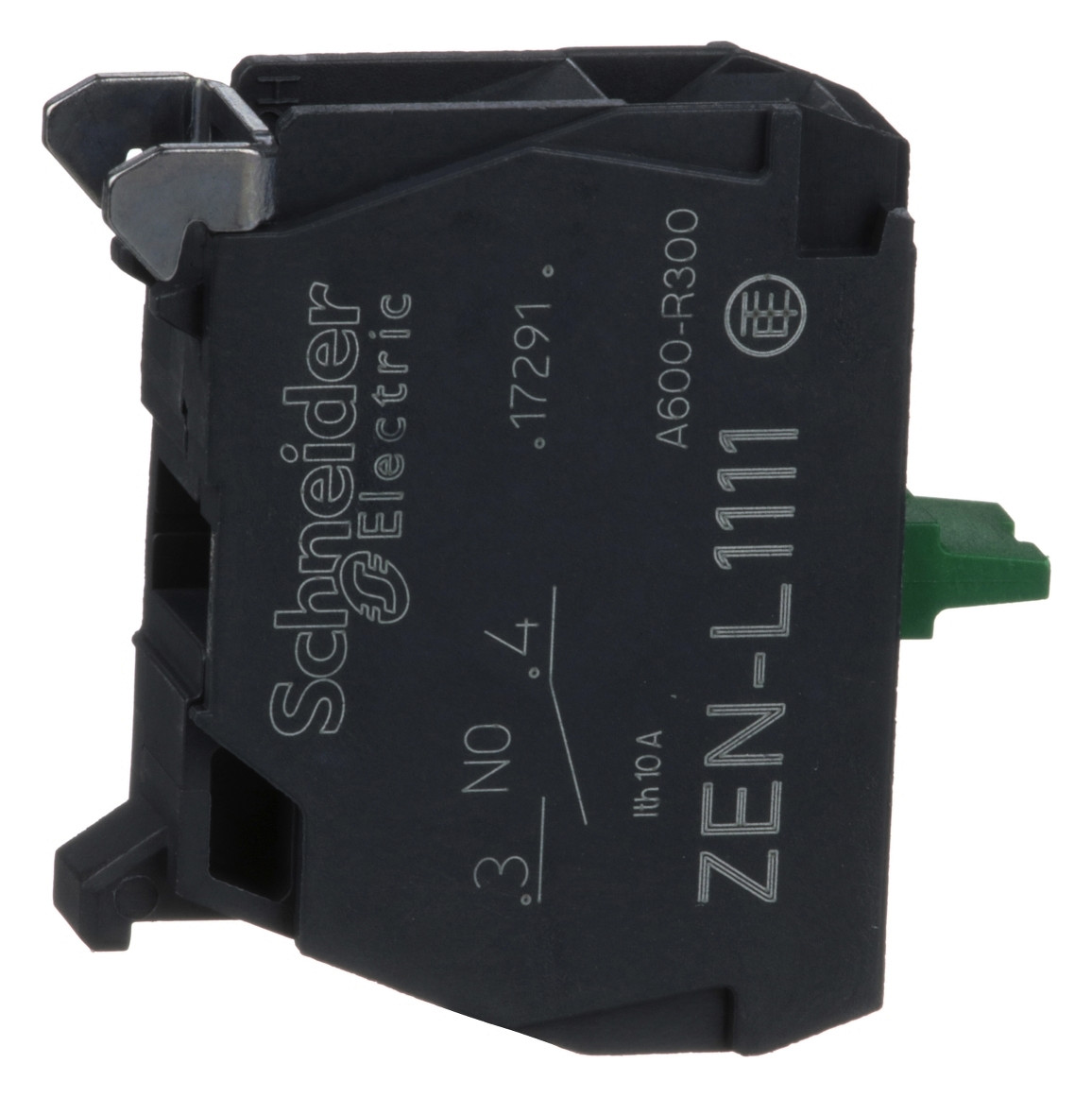 1St. Schneider Electric ZENL1111 Hilfsschalter o. Rastung, 1S, rückseitige Montage