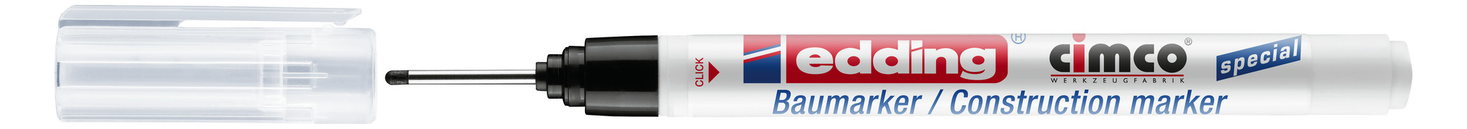 1St. Cimco Tiefenlochmarker Tinte sw. 212188