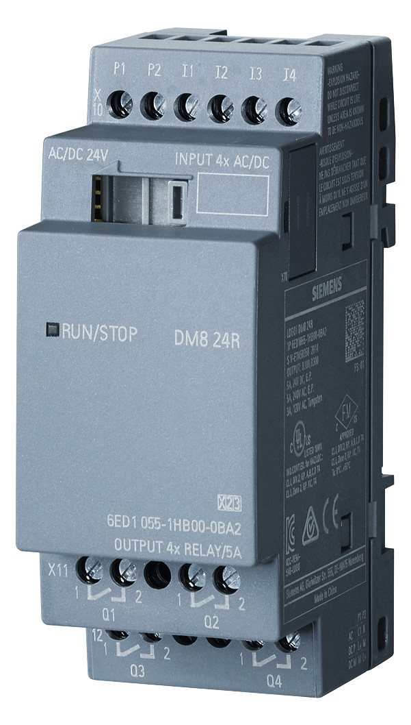 1St. Siemens 6ED1055-1HB00-0BA2 LOGO! DM8 24R für LOGO! 8