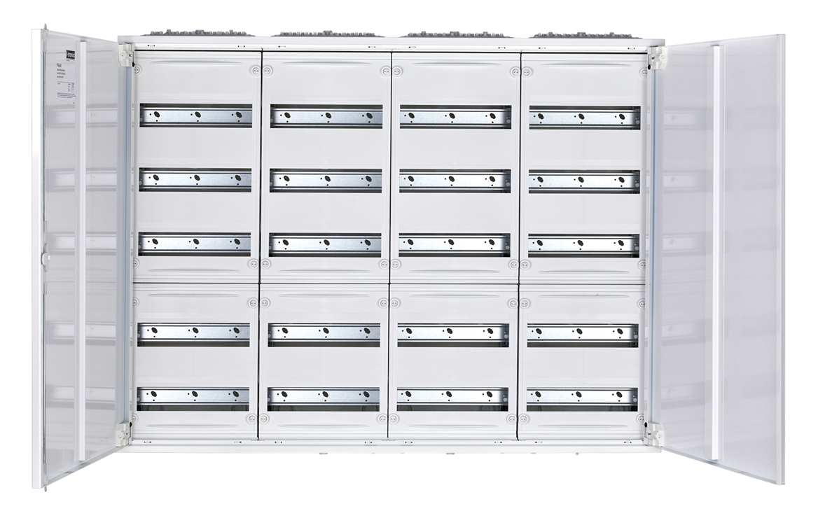 1St. F-Tronic FV4-5 AP Feldverteiler FV4-5, 4-feldrig, 5r, 800x1050x165mm 7110228
