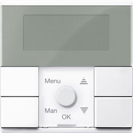 1St. Merten MEG5755-0325 Zeitschaltuhr-Modul, aktivweiß glänzend, System M