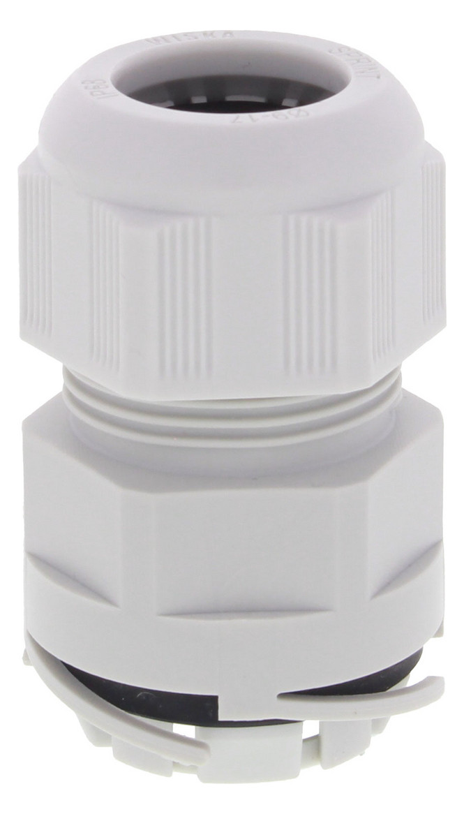 100St. WISKA ESKV-P 25 BK Kunststoffkabelverschraubung Push-In M25