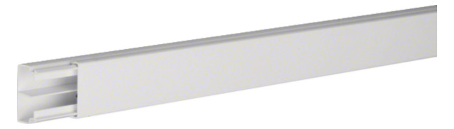 40m Hager LF2003609016 Leitungsführungskanal mit Trennwand PVC LF 20x35mm verkehrsweiß