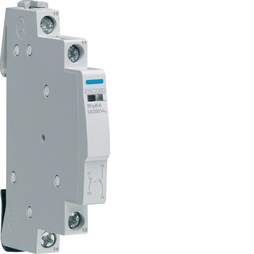 1St. Hager ESC080 Hilfsschalter 6A 1 Schließer und 1 Öffner 230V 1St. Hager ESC080 Hilfsschalter 6A 1 Schließer und 1 Öffner 230V