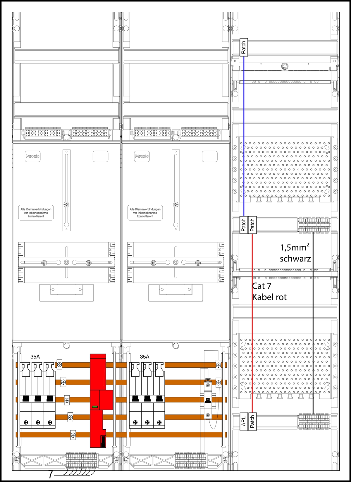 1St. F-Tronic 3HZ732APZSWM35B10ÜS 3HZ732APZSWM35B10ÜS, 2 ZP, 1 VAPZ-SWM inkl. APL, SLS 35A, ÜSS, SPVGB10, S1 7190555