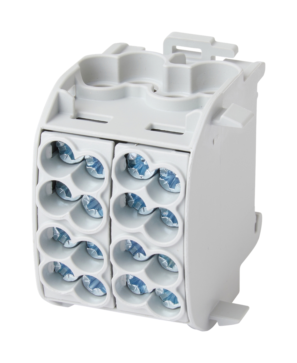 2St. F-Tronic HLAK1p25Dgr Hauptleitungsabzweigklemme, 25mm², 1polig, CU, grau, Doppelblock, HLAK1p25Dgr 7730005