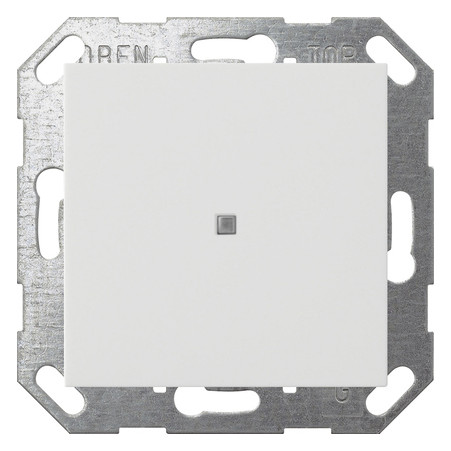 1St. Gira 517127 KNX Taster Wippe 1f System 55 Reinweiß m