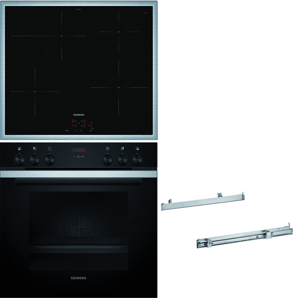 1St. Siemens EQ212IS21B Herd Set best. aus: HE213ABS4 + EI645CFB6E + HZ538000