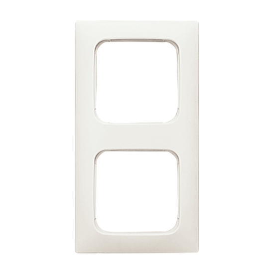 1St. Busch-Jaeger 2512-214K-102 Reflex SI Linear-2-fach Rahmen Reflex SI alpinweiß