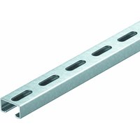 2m OBO Bettermann CPS 4L FT 1121979 Profilschiene gelocht, Schlitzweite 18mm 2000x40x22,5, St, FT CPS4L2MFT