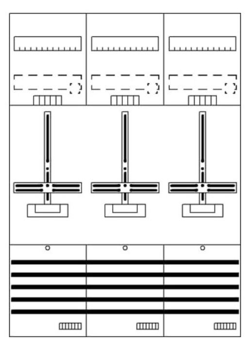 1St. Striebel & John DF37G3 DF37G3 Zählerfeld 7RE 3Z