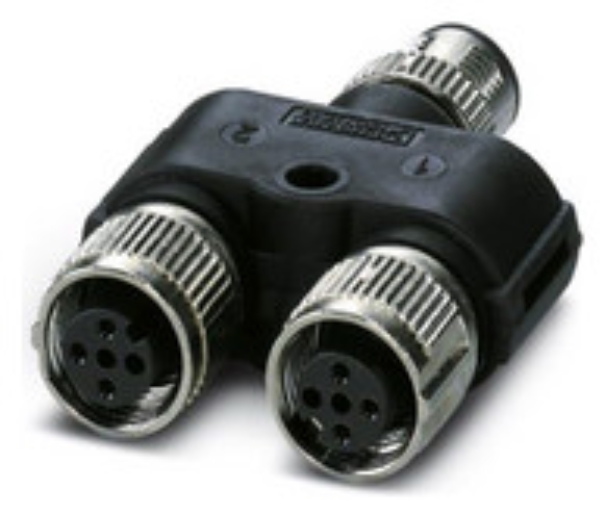 1St. Phoenix SAC-3P-M12Y/2XM12FS Y-Verteiler