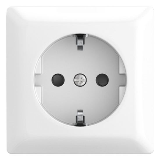 1St. Busch-Jaeger 20 EAPBJ-524 SCHUKO Steckdose Safety+ Aufputz alpinweiß 2TKA00005527